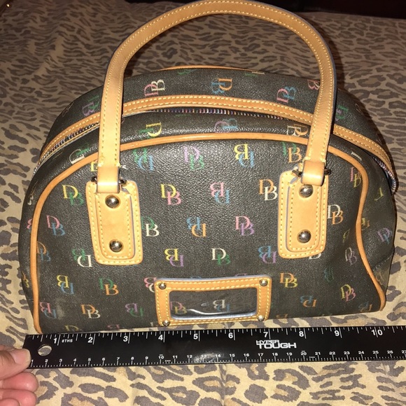 Dooney & Bourke Handbags - DOONEY & BOURKE RAINBOW ZIPPER BOSTON BAG